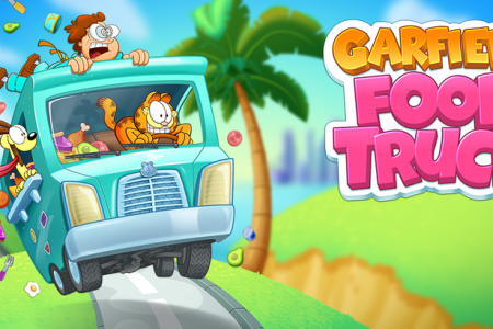 《加菲猫快餐车》驾驶一辆快餐车进行全国旅行！